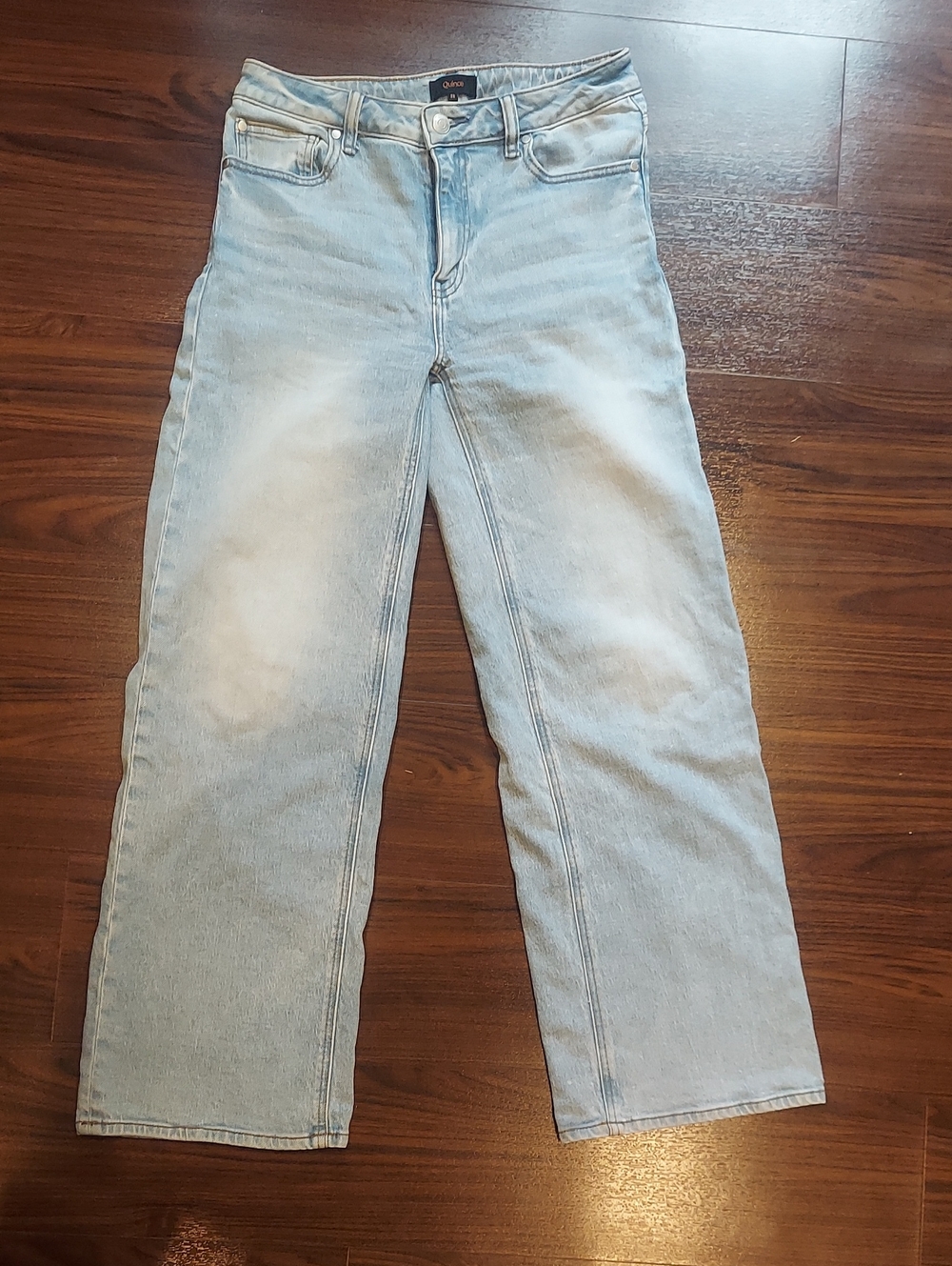 Quince Bella Stretch Relaxed Straight Jeans